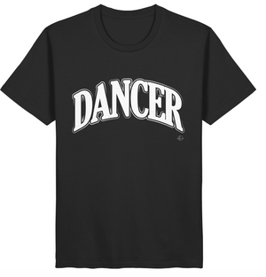 Dancer T-shirt front print - Organic Basic Shirt