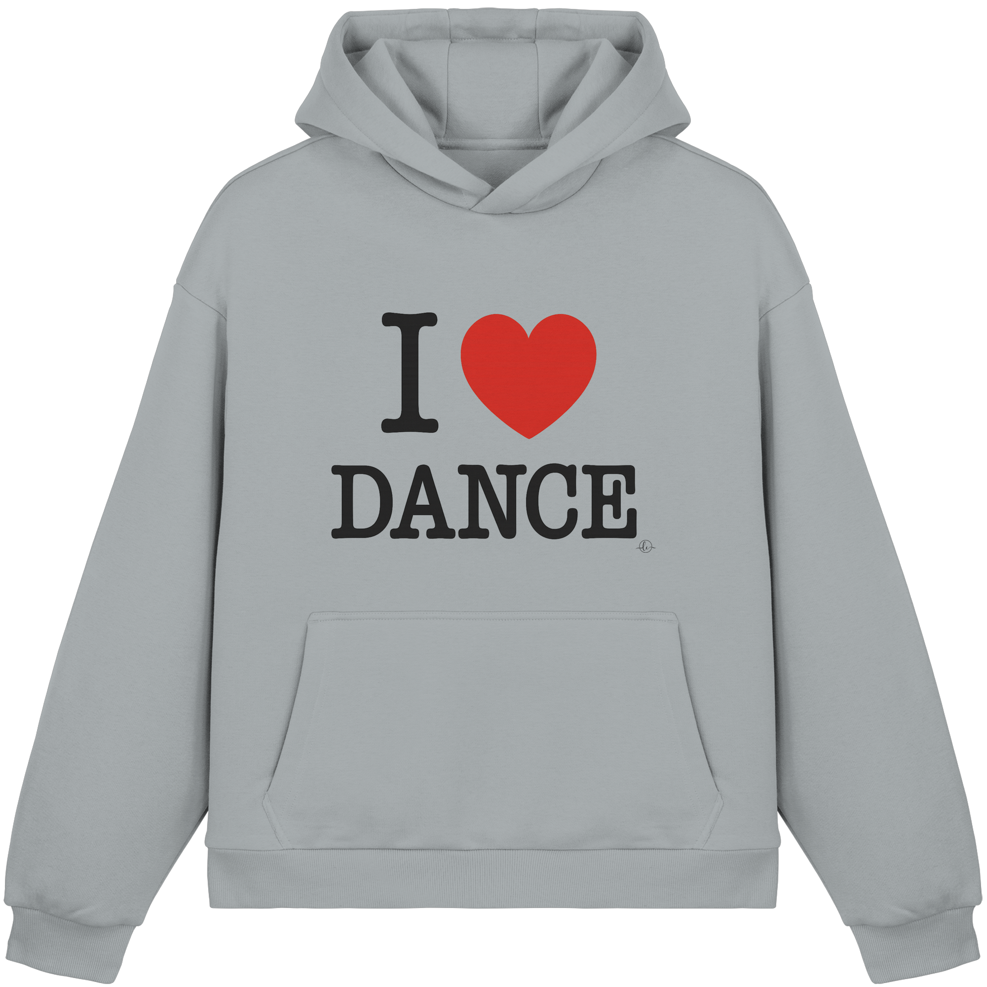 I love dance Hoodie  - Fluffy Boxcut Hoodie