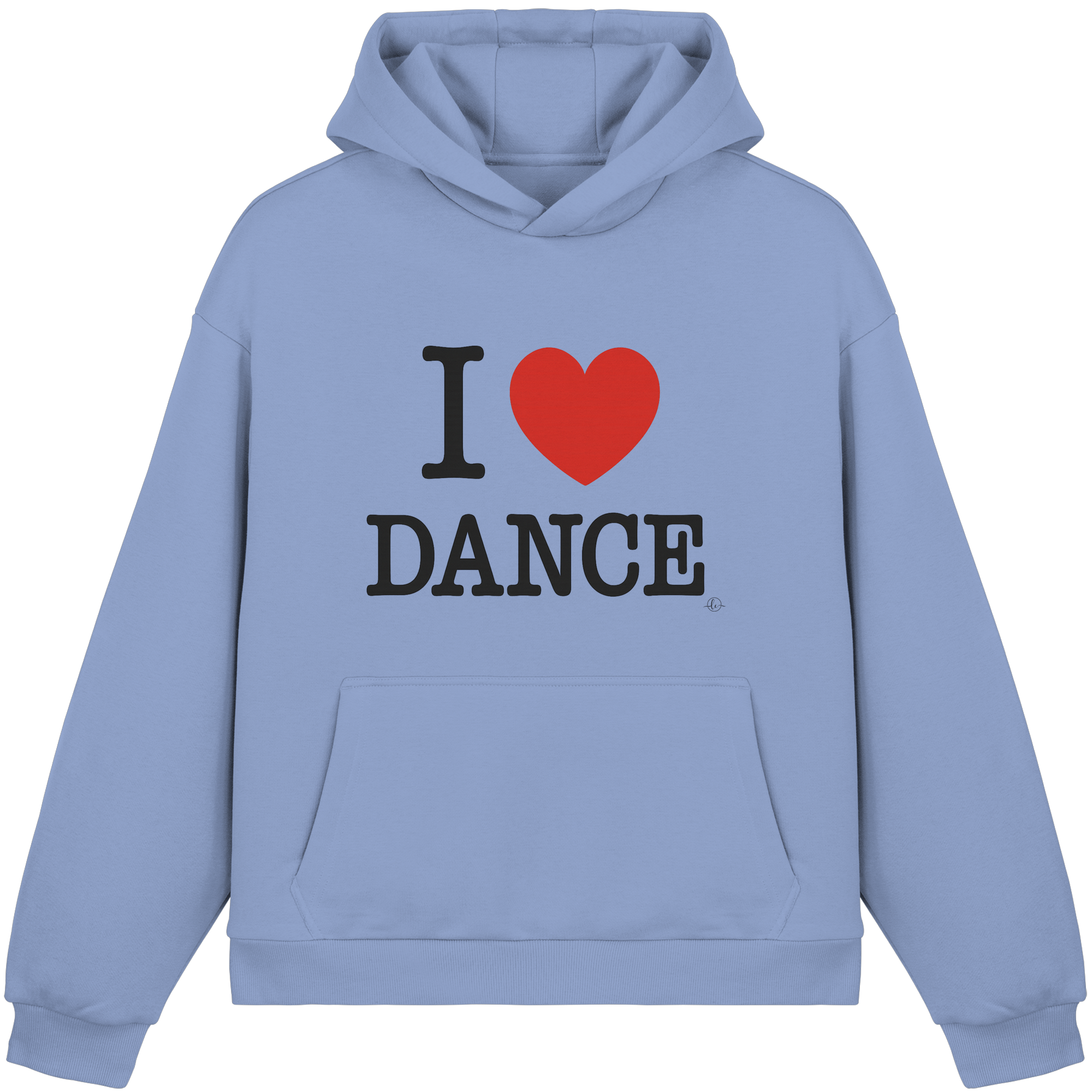 I love dance Hoodie  - Fluffy Boxcut Hoodie