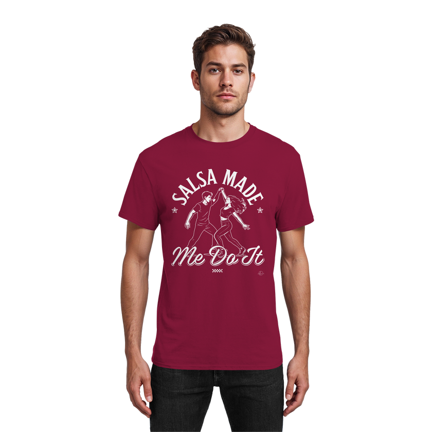 Salsa T-shirt - Salsa made me do it - Unisex - Tanz T-shirt